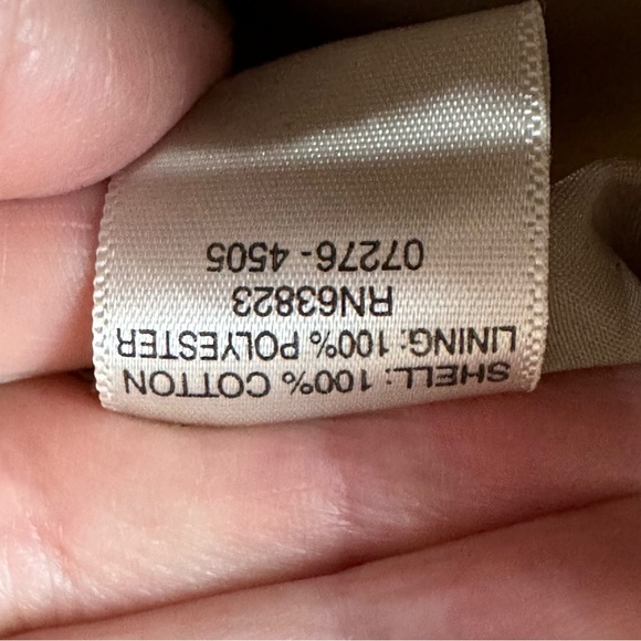 Christopher & Banks Tan Corduroy Vest Small Prep Ivy League Riding Neutral - Picture 6 of 8